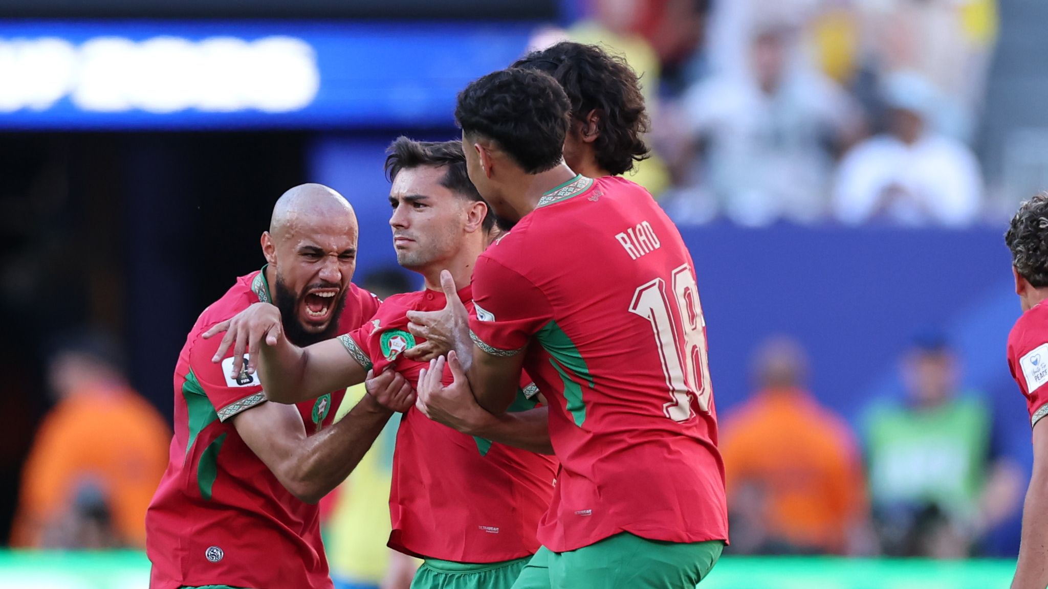المغرب يتفوق على البرازيل بفضل تألق دياز في كأس العالم