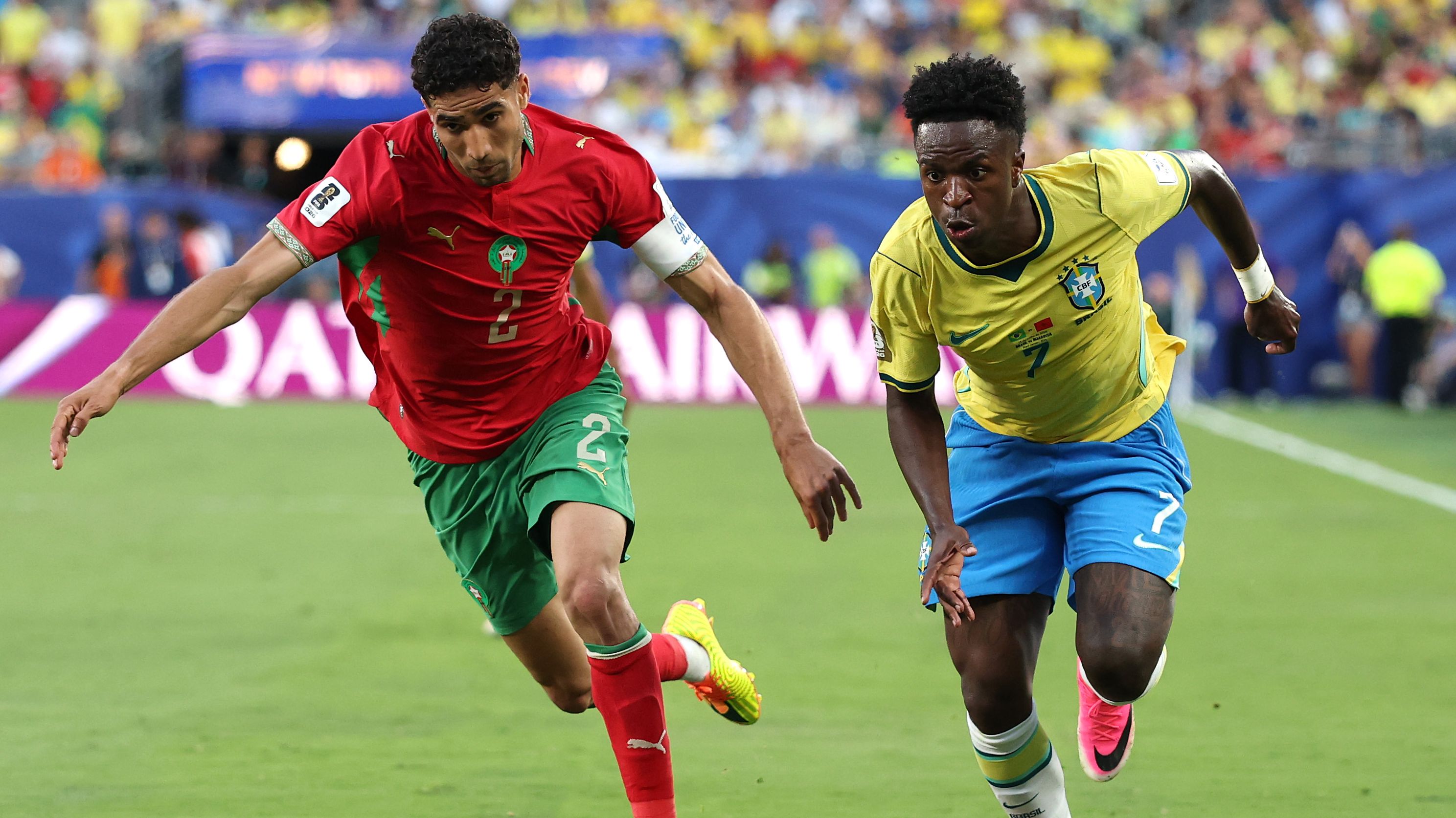فينيسيوس: دفاع المغرب حرمنا من الفرص.. وصدمة الهدف المبكر غيرت كل شيء