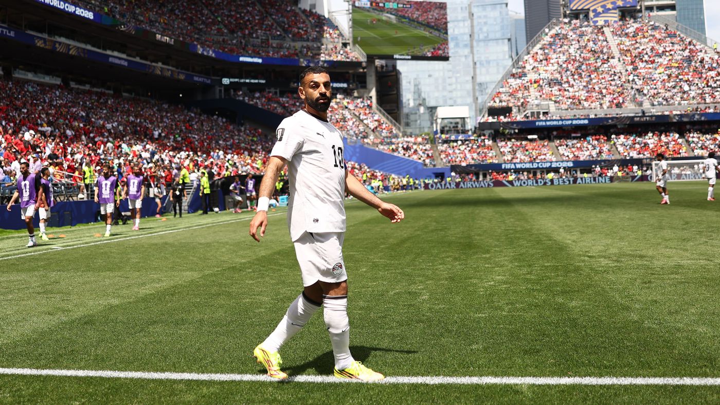 سر استبدال محمد صلاح أمام بلجيكا