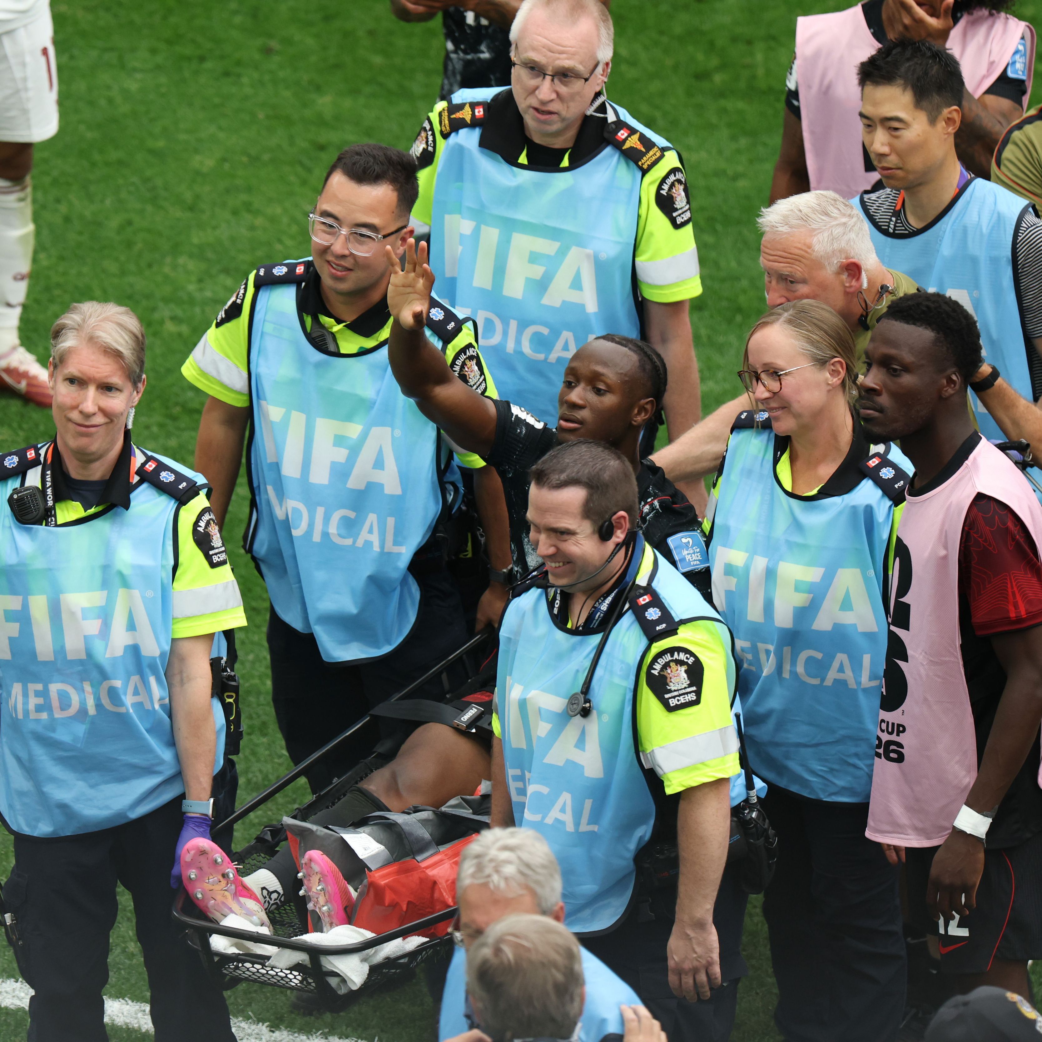 Why did Kone pass out despite the injury?