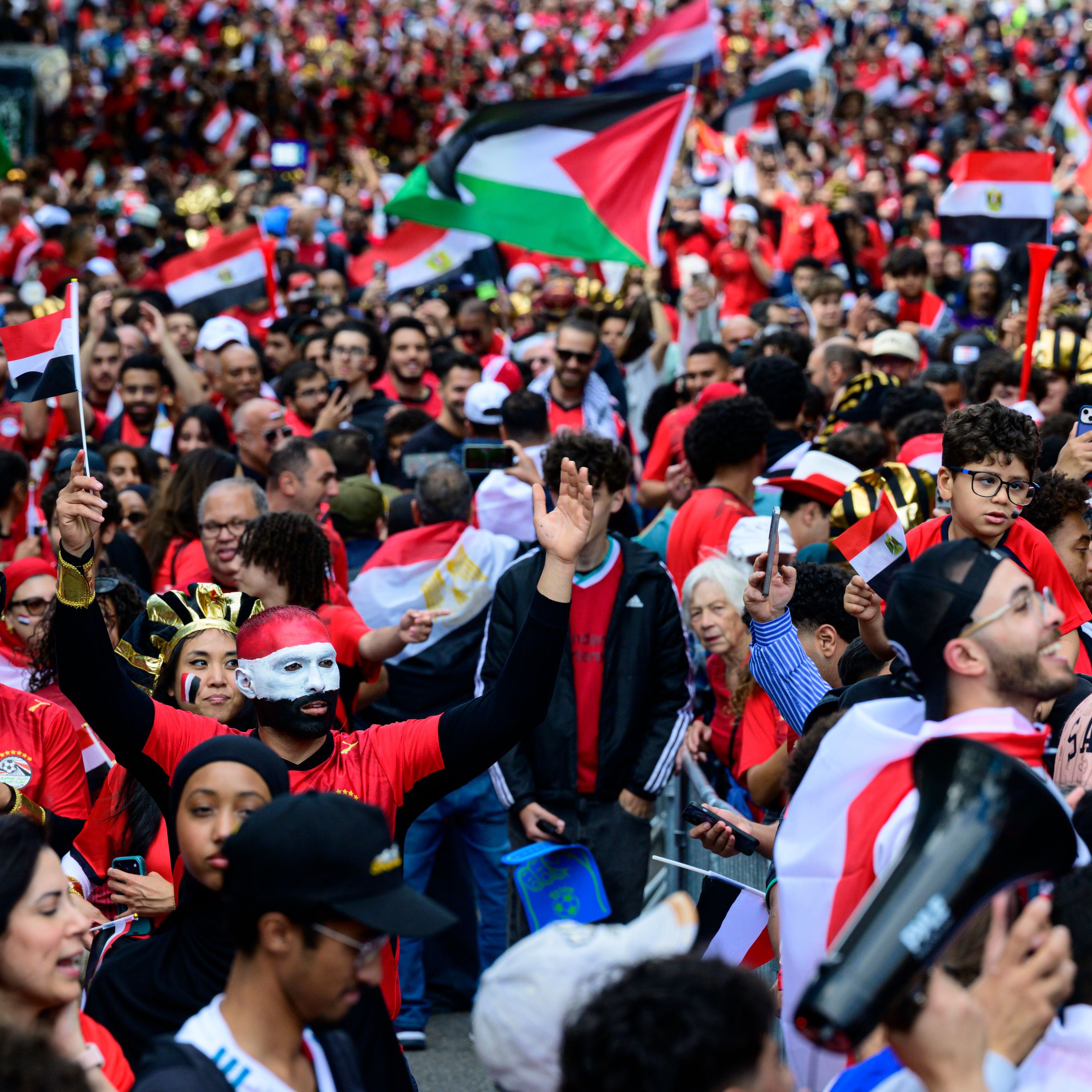 Iran Fans Gather In Seattle For Iran v Egypt World Cup At Seattle Stadium