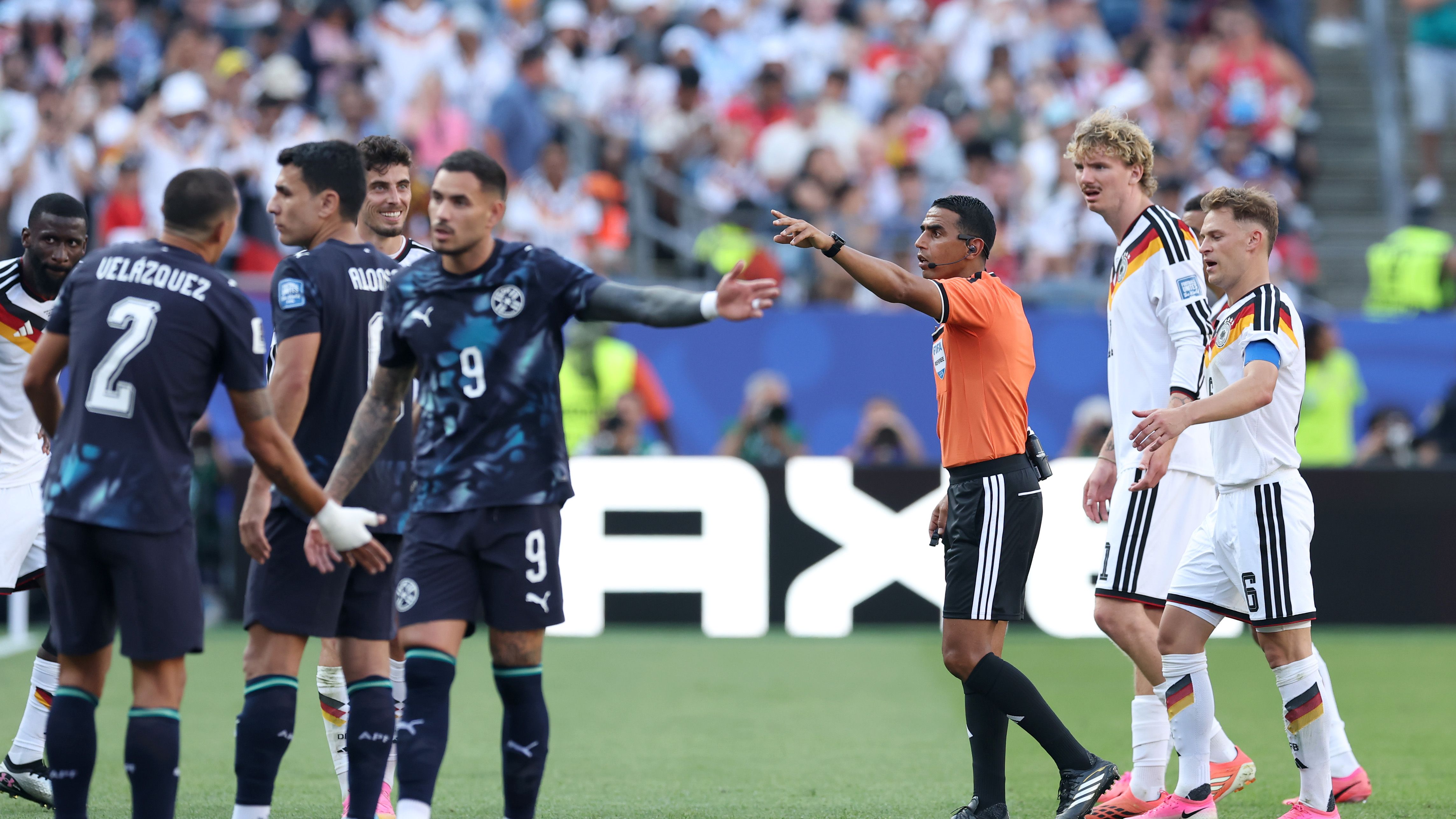 أنصف جلال جيد.. فيفا يرد بقوة على غضب ناجلسمان بعد هدف ألمانيا الملغي