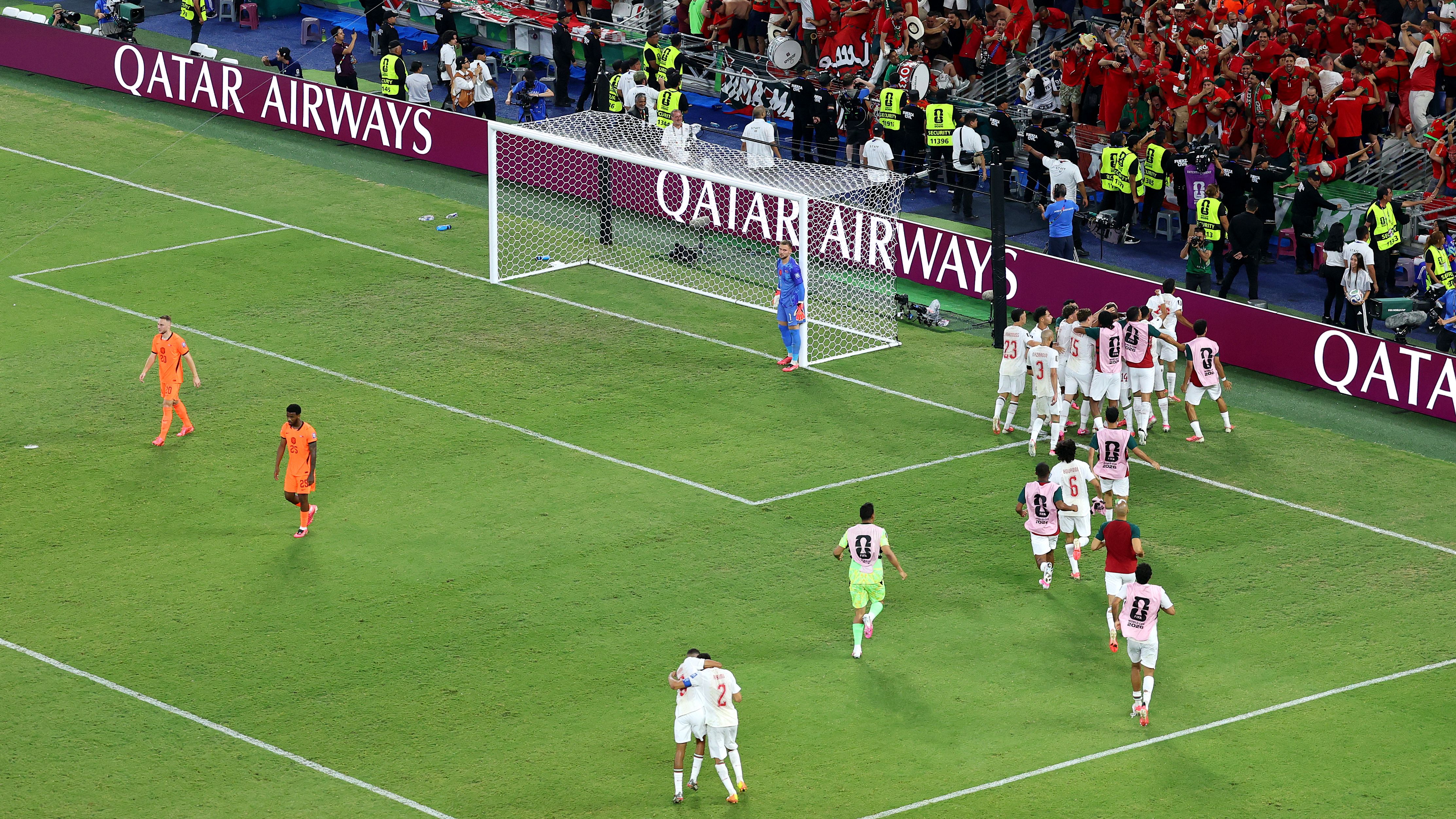 فيديو: ديوب يسرق فان دايك وينقذ المغرب من الوداع المبكر