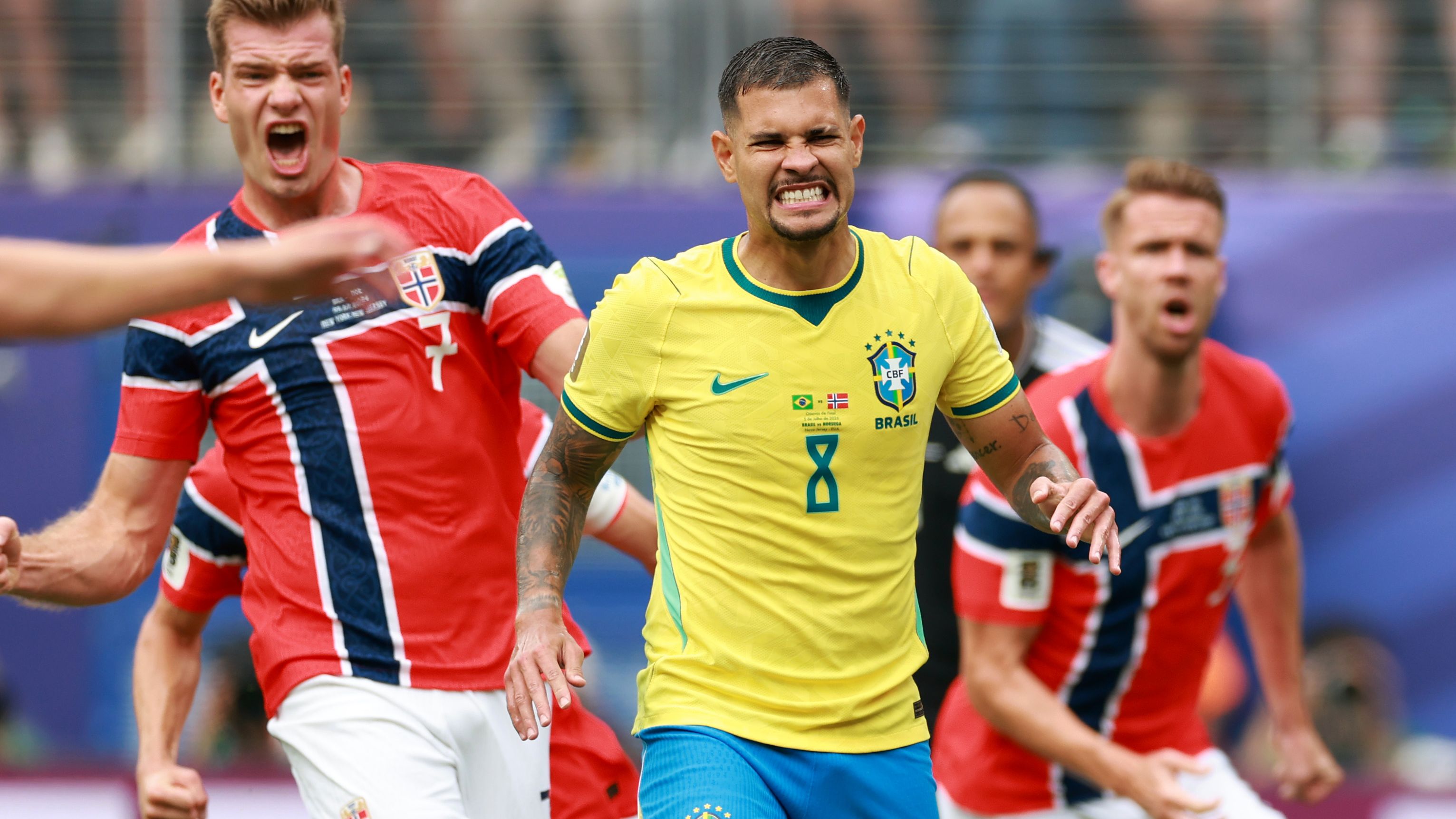 إهدار ركلة جزاء يحرم البرازيل من التقدم أمام النرويج في كأس العالم