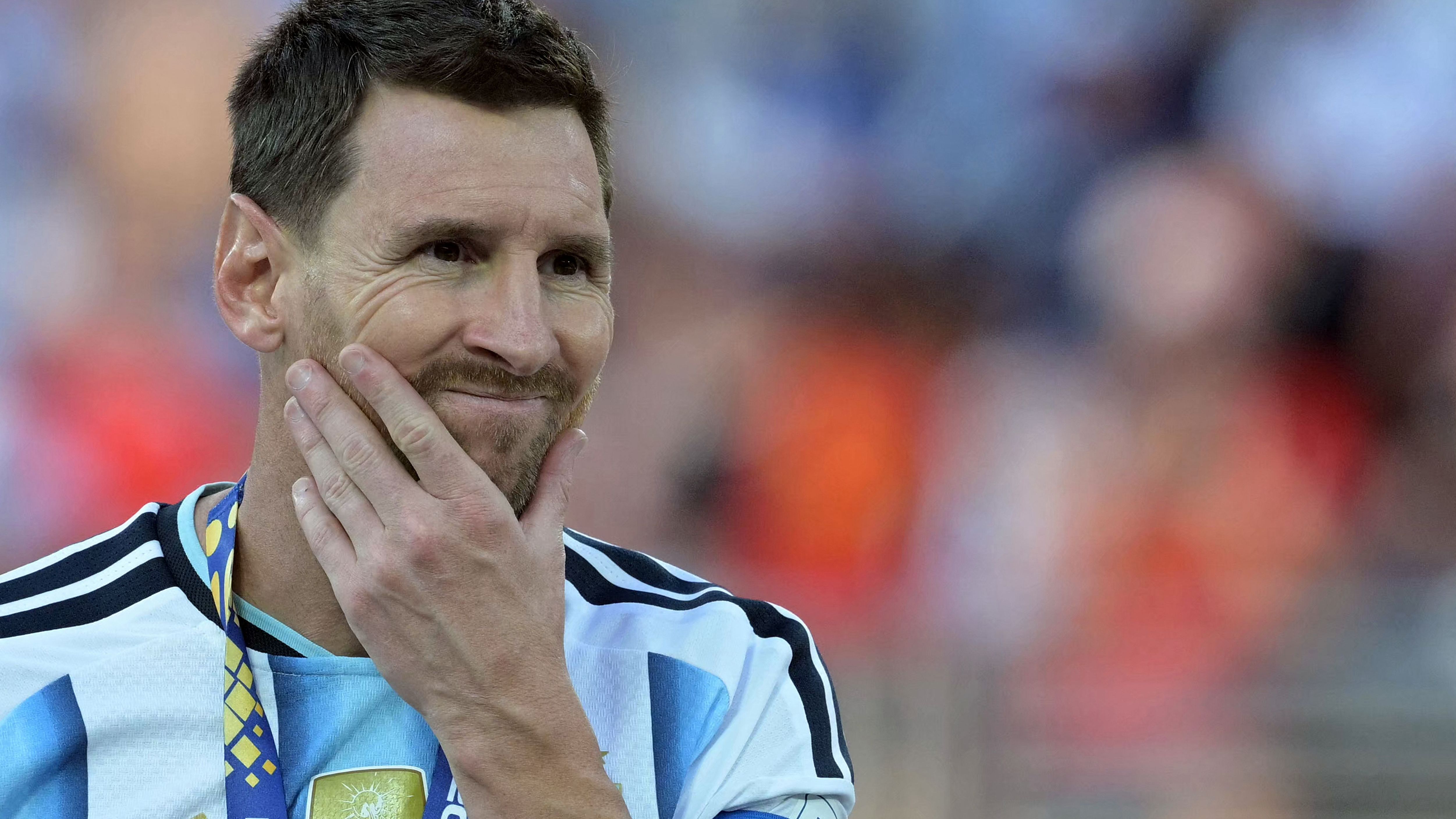 Messi moved on... but it was too late