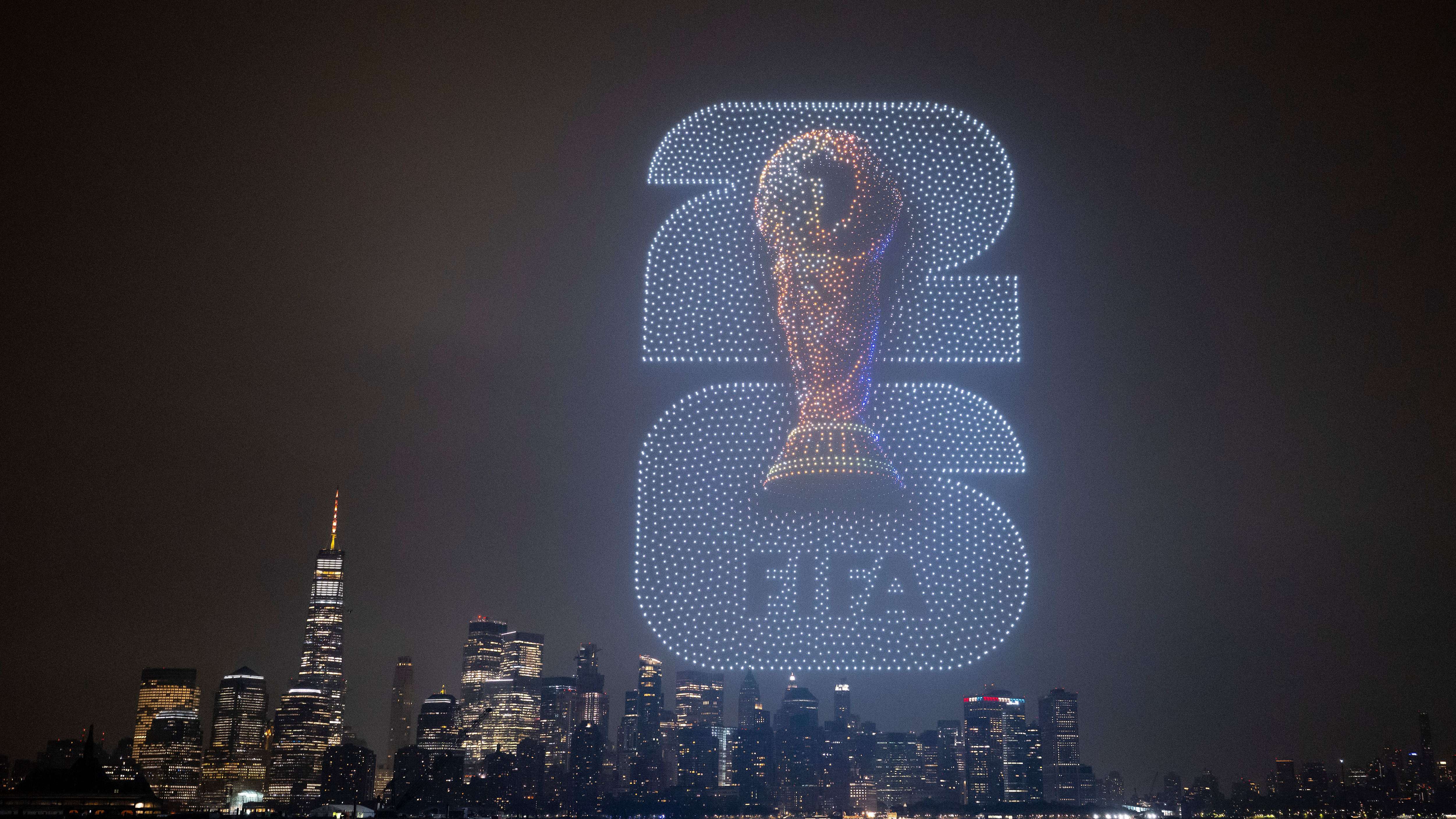 FIFA Drone Show in New York/New Jersey