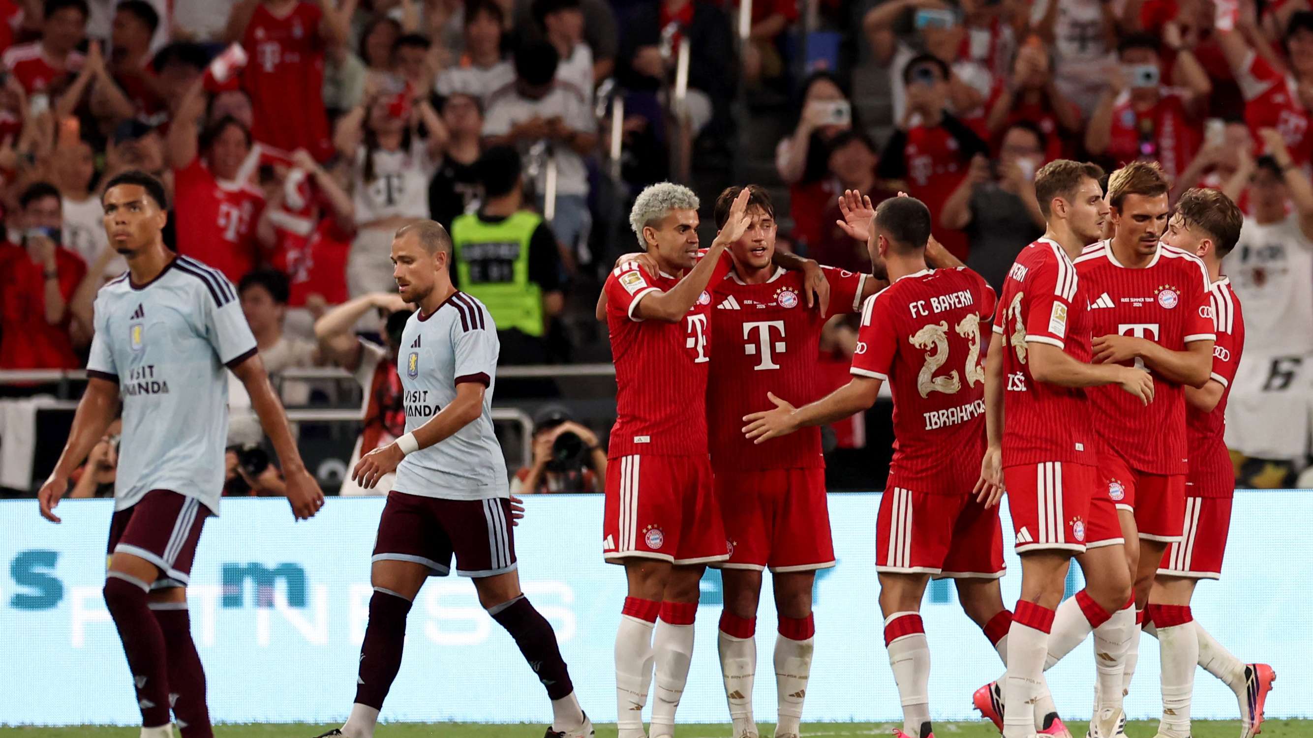 FBL-HKG-ENG-GER-PR-BUNDESLIGA-ASTON VILLA-BAYERN MUNICH