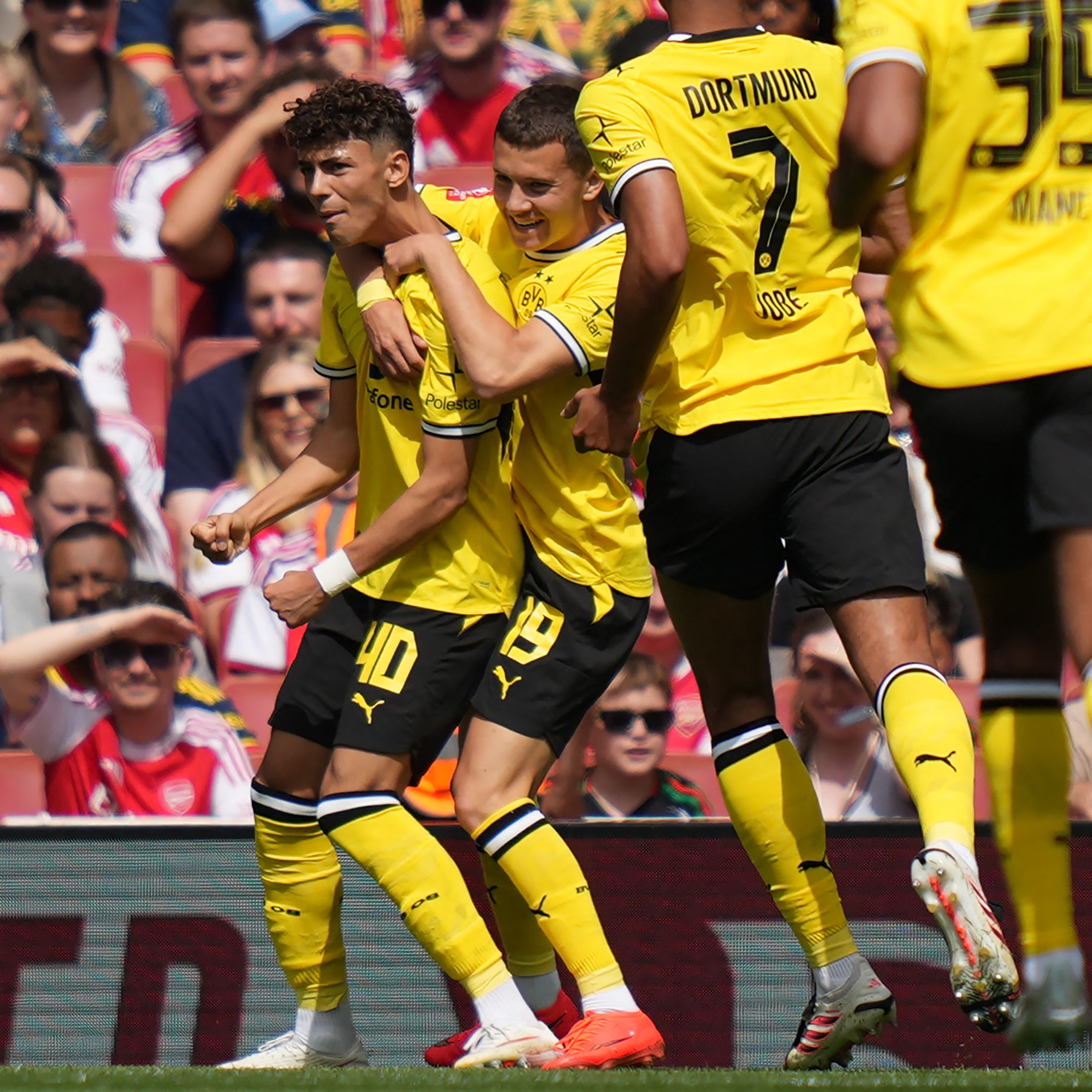 FBL-ENG-PR-GER-BUNDESLIGA-ARSENAL-DORTMUND-FRIENDLY