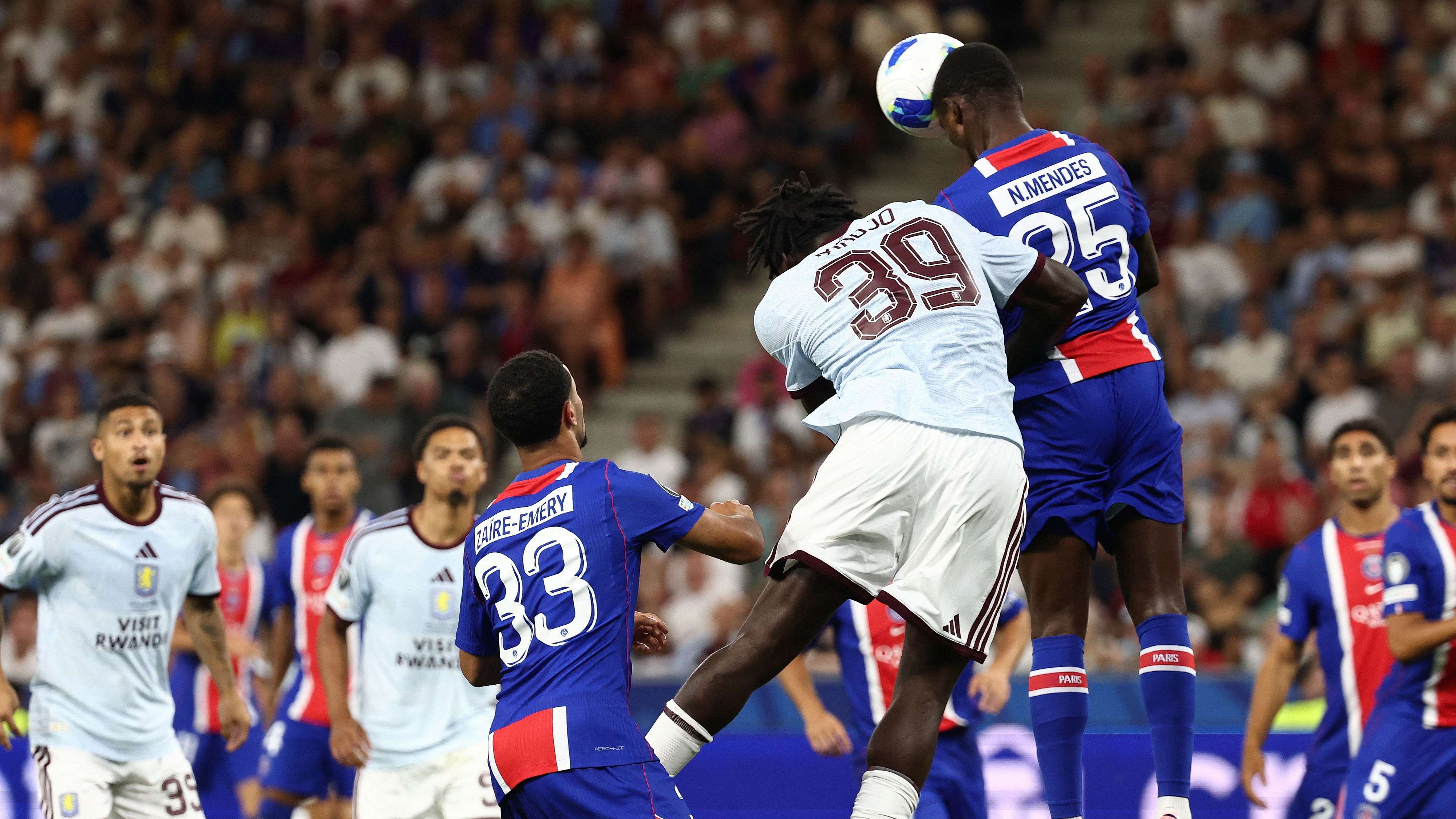 FBL-EUR-SUPERCUP-PSG-ASTON VILLA