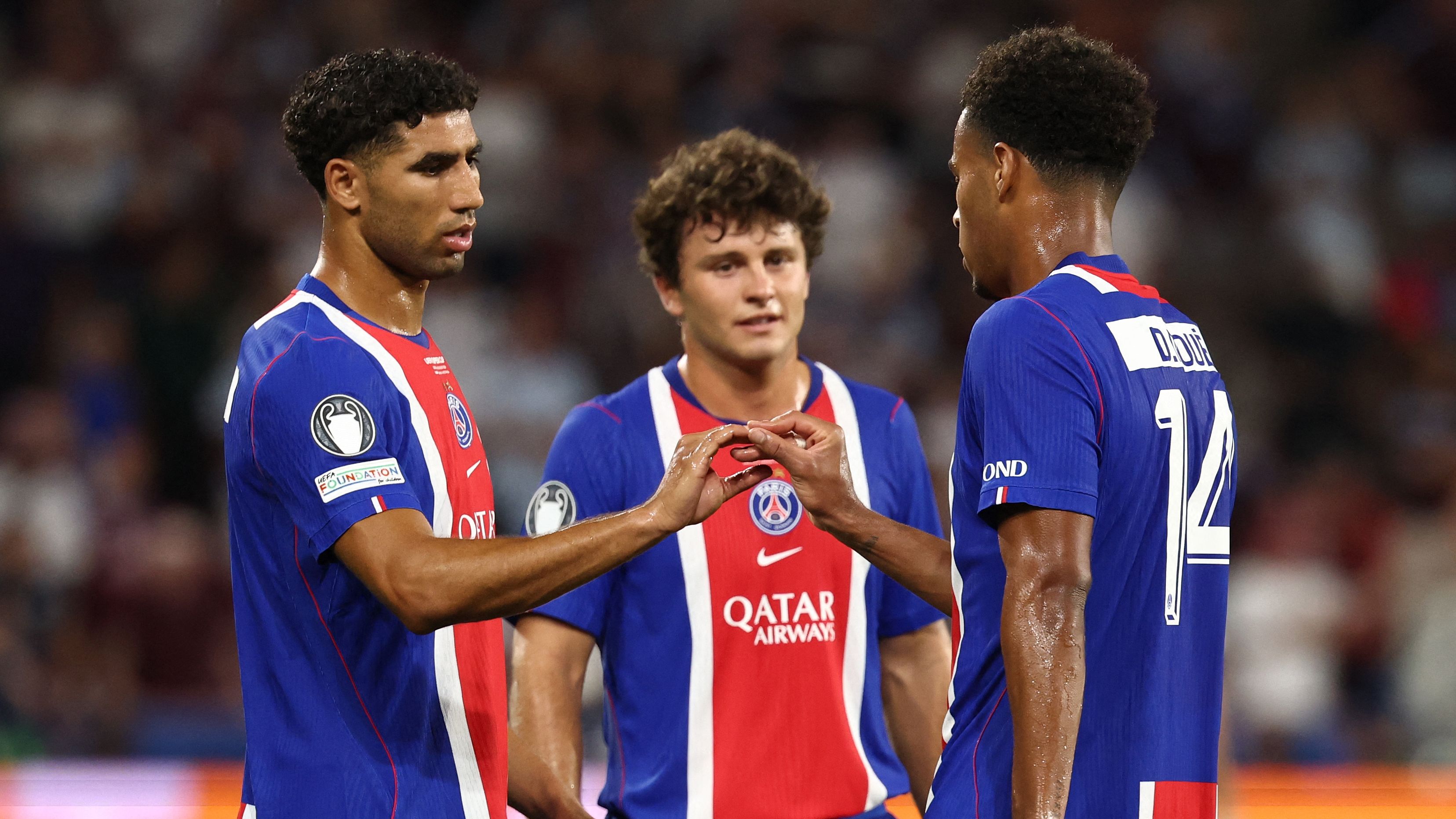 FBL-EUR-SUPERCUP-PSG-ASTON VILLA