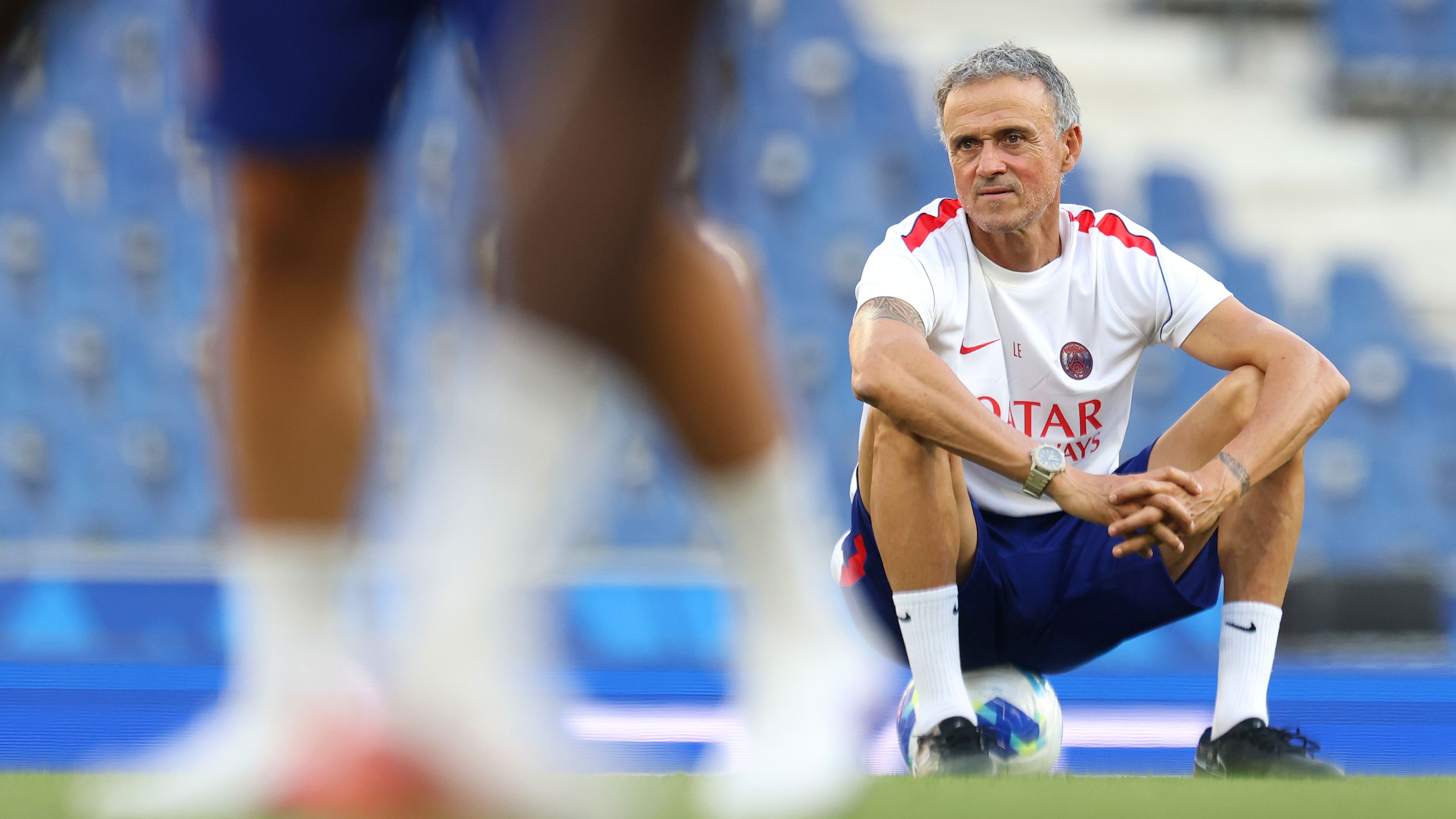Paris Saint-Germain Training Session and Press Conference - UEFA Super Cup 2026