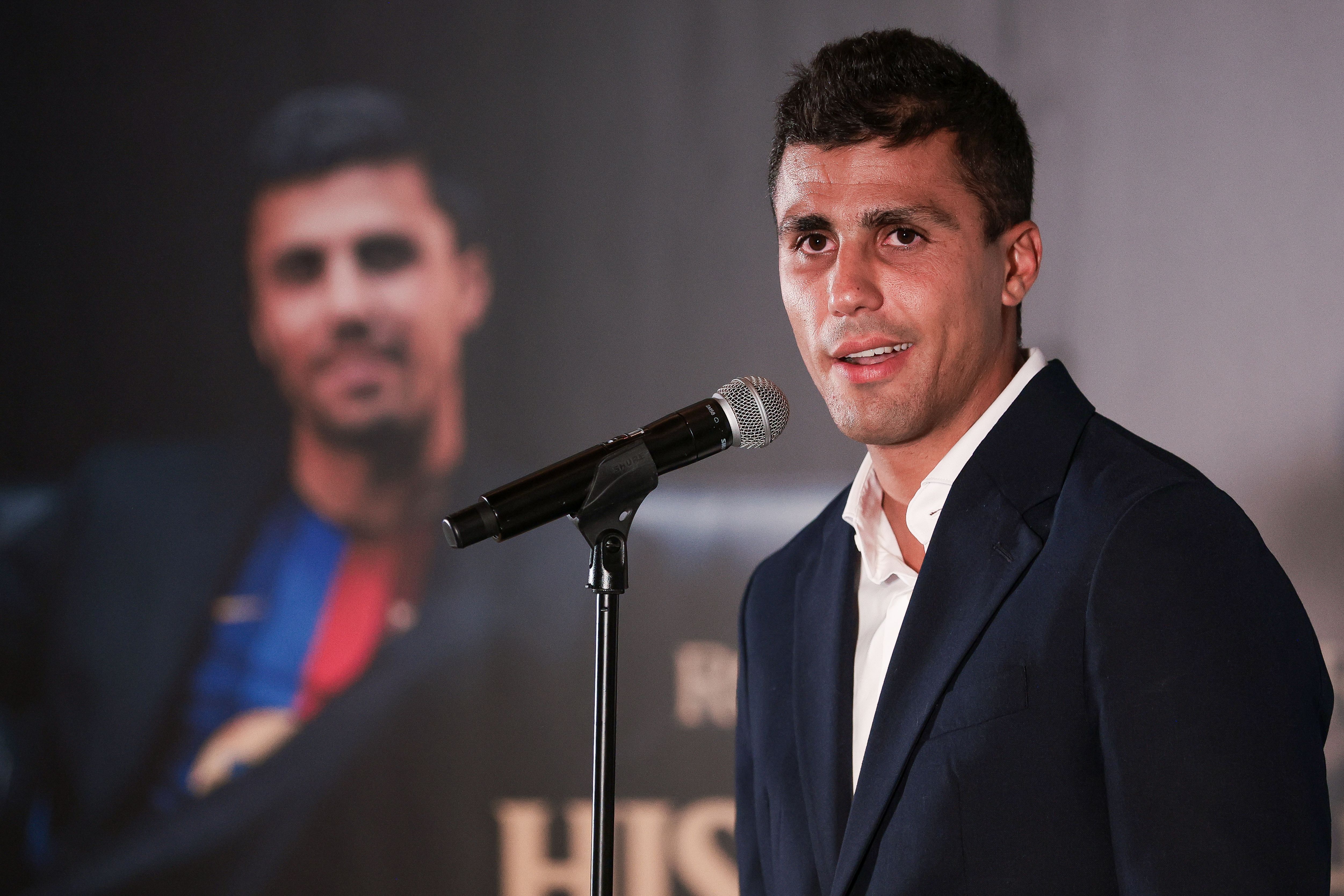 FC Barcelona Unveils New Signing Rodri