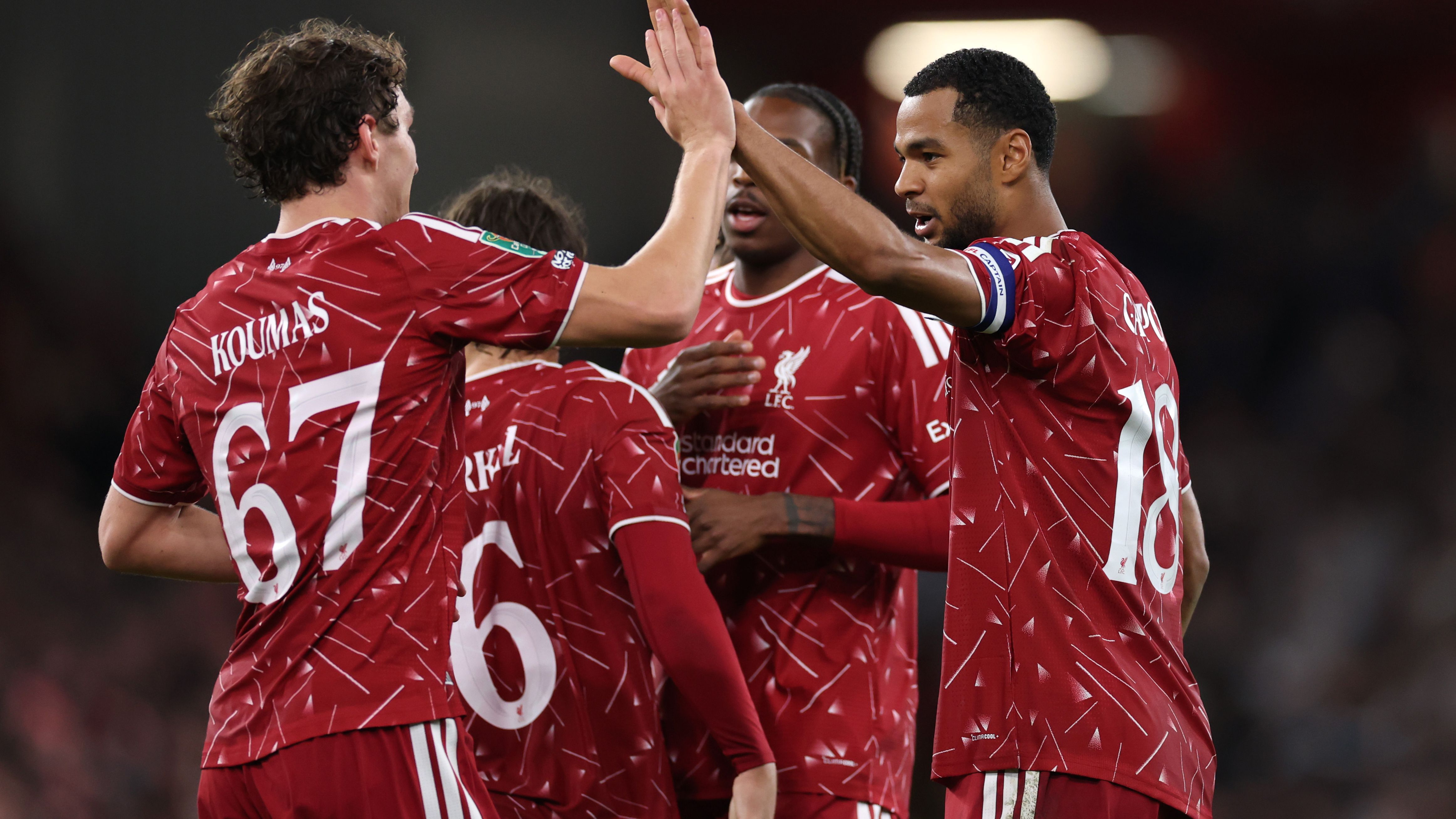 Liverpool v Tottenham Hotspur - Carabao Cup Third Round