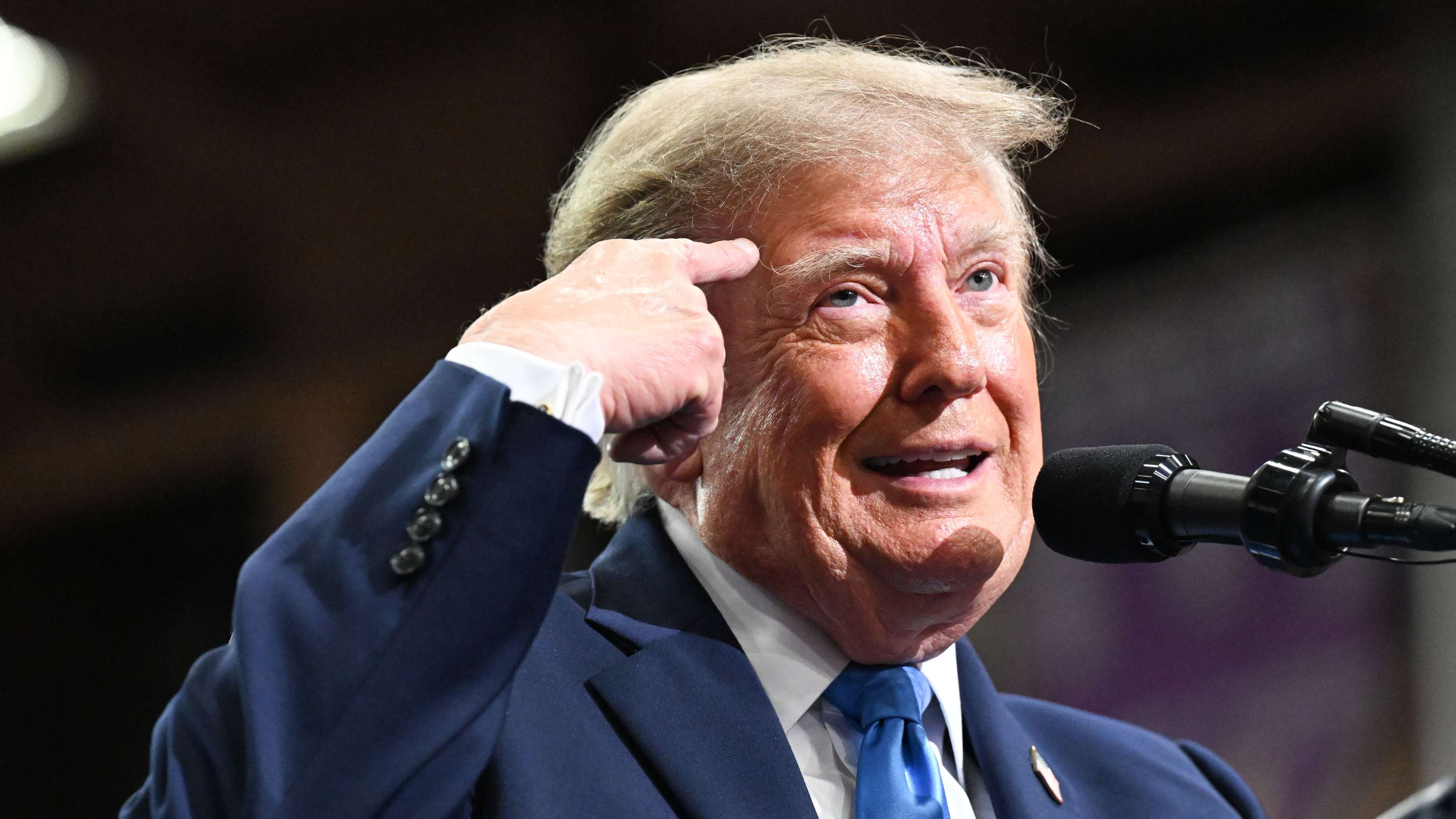President Trump Attends Rally In Ohio For Republican Midterm Candidates