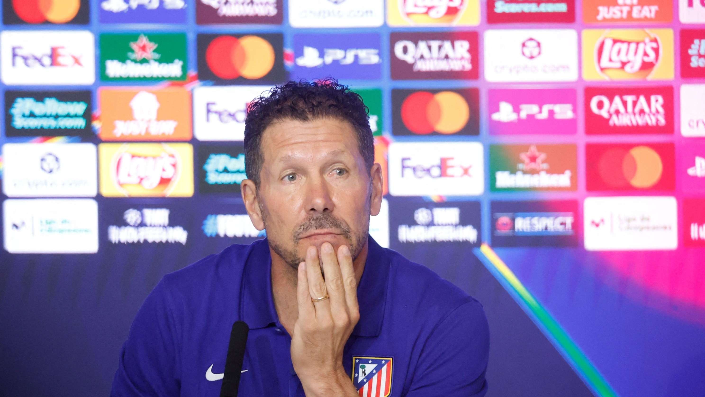 FBL-EUR-C1-ATLETICO MADRID-PRESSER