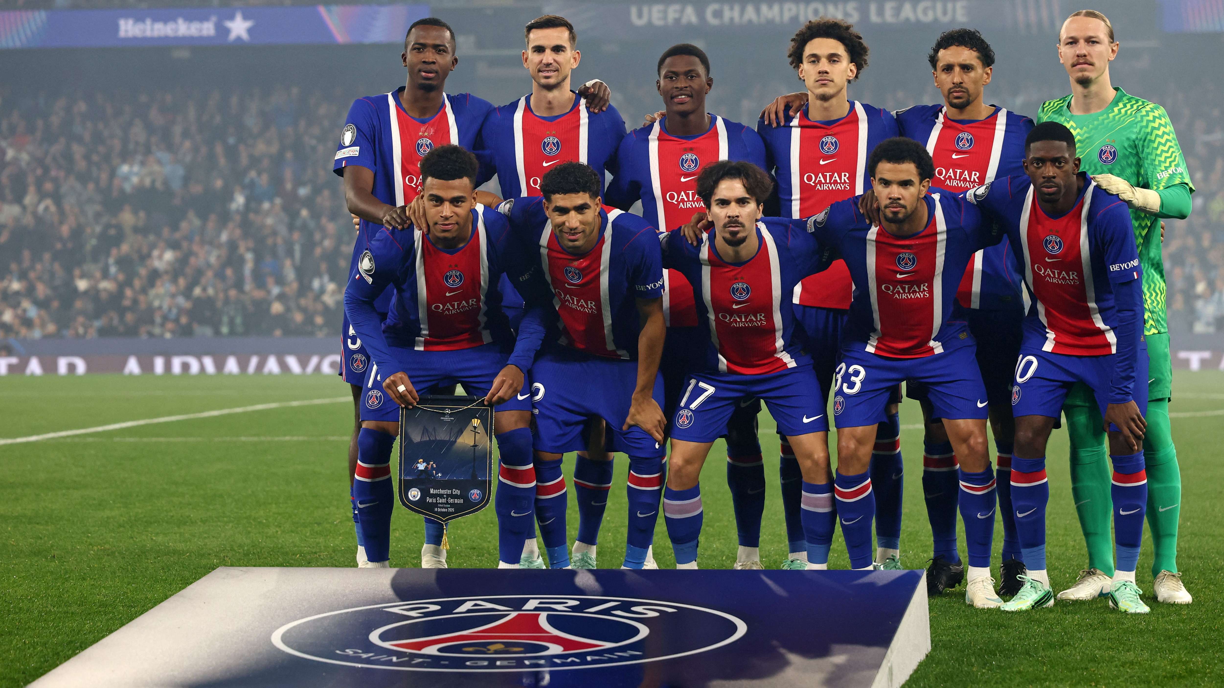 باريس سان جيرمان ضد برشلونةفحوصات مقلقة.. نجم سان جيرمان يقترب من الغياب أمام برشلونةاللاعب غادر مباراة ستراسبورج مصابًا09:4518 أكتوبر 2026