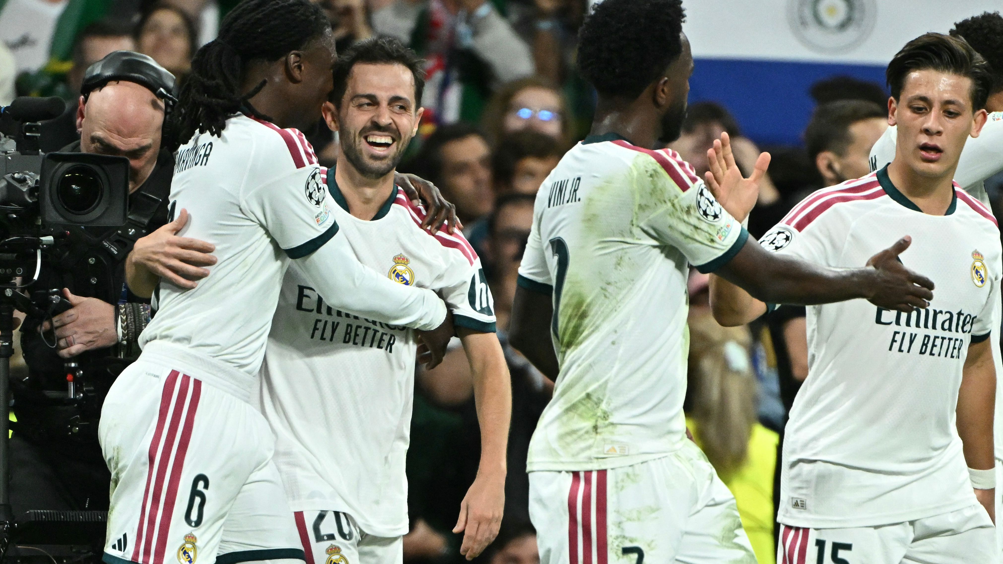 بأول أهداف برناردو سيلفا.. ريال مدريد يحطم تاريخه في دوري أبطال أوروبا