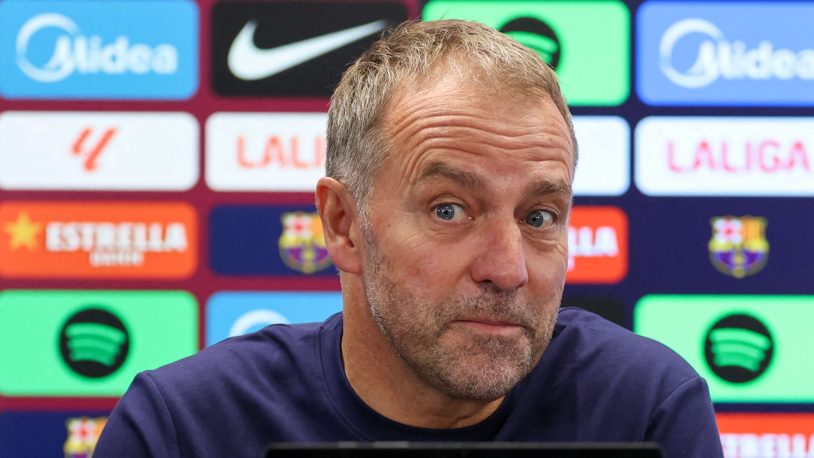 FBL-ESP-LIGA-BARCELONA-PRESSER