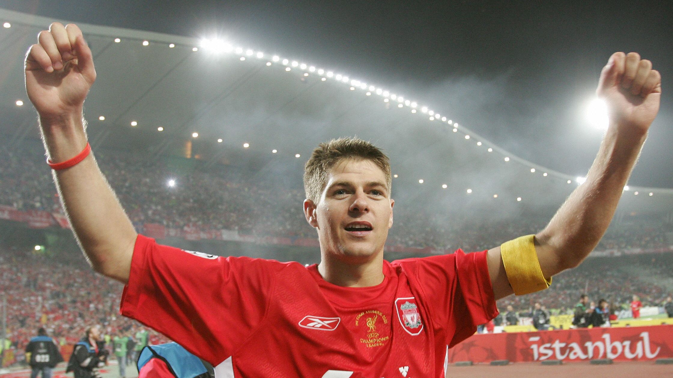 Liverpool's England's captain and midfie