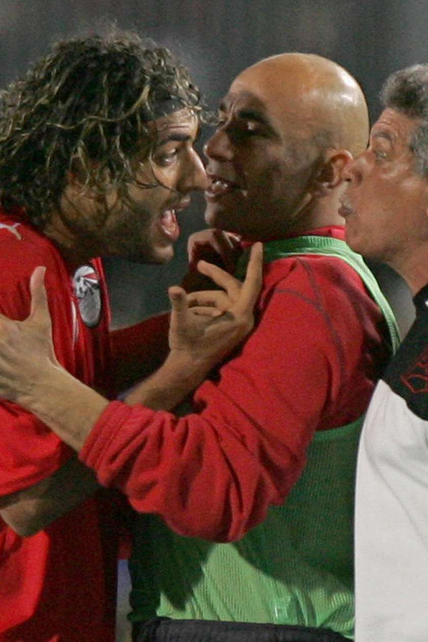 Egypt star striker Ahmed "Mido" Hossam (