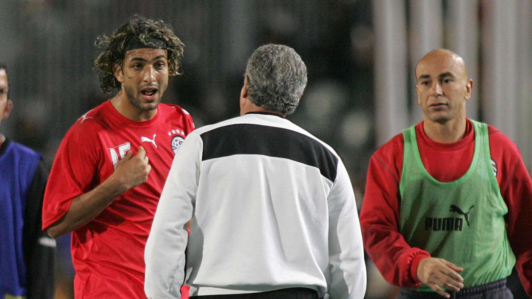 Egypt star striker Ahmed "Mido" Hossam (