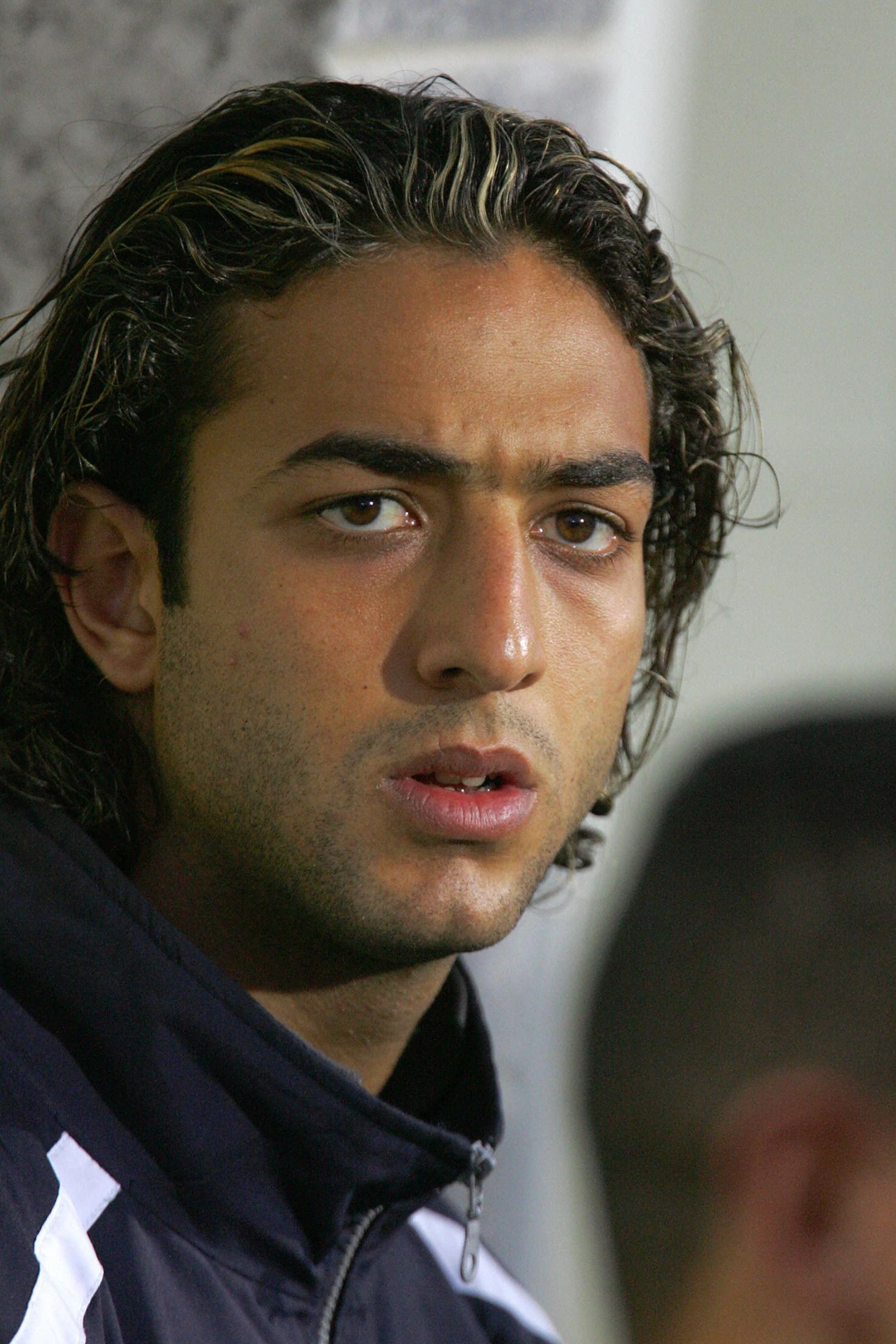 Egypt's star striker Ahmed "Mido" Hossam