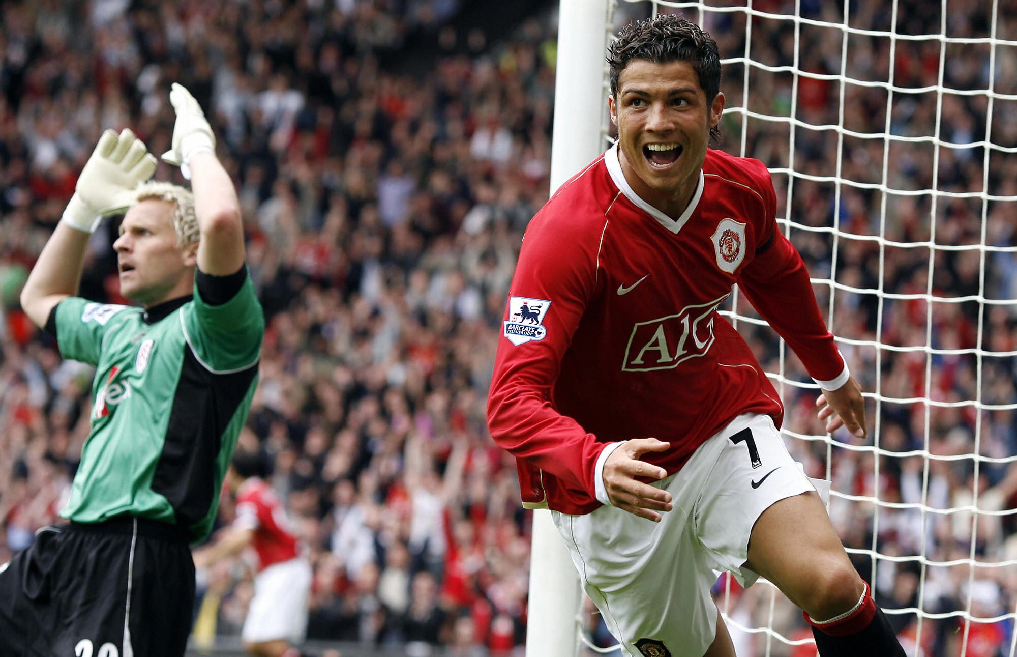 Manchester  United's Cristiano Ronaldo c