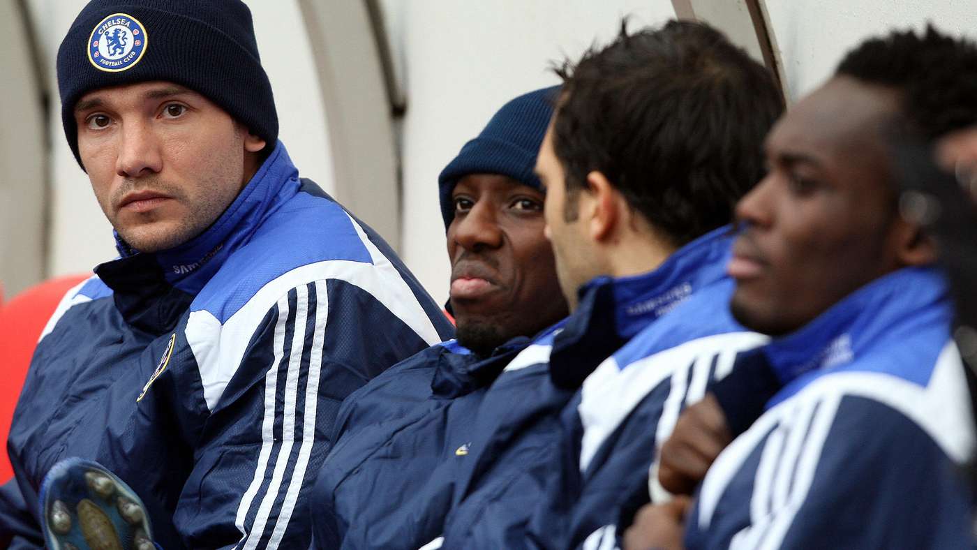 Chelsea's Ukranian forward Andriy Shevch