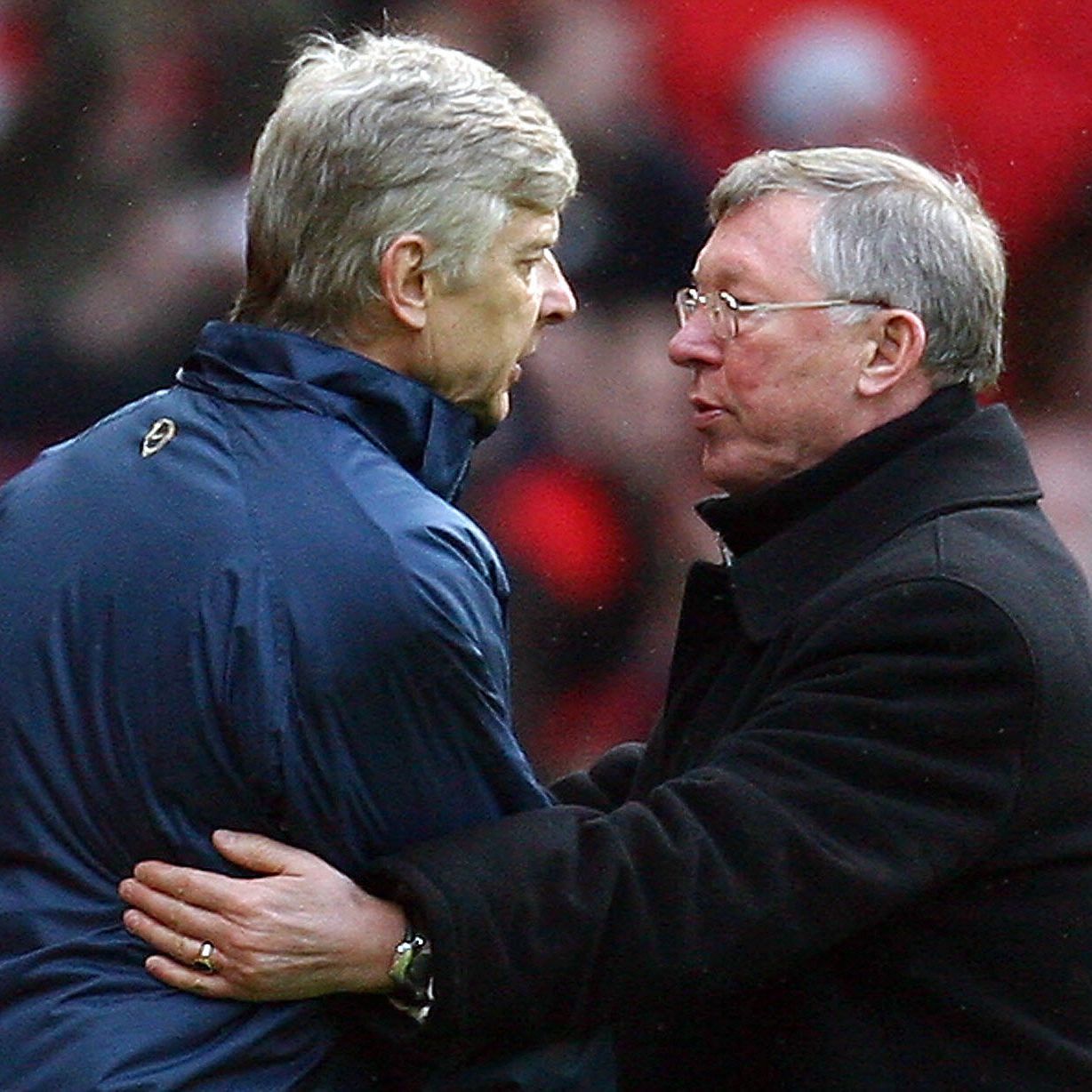 Manchester United manager Sir Alex Fergu