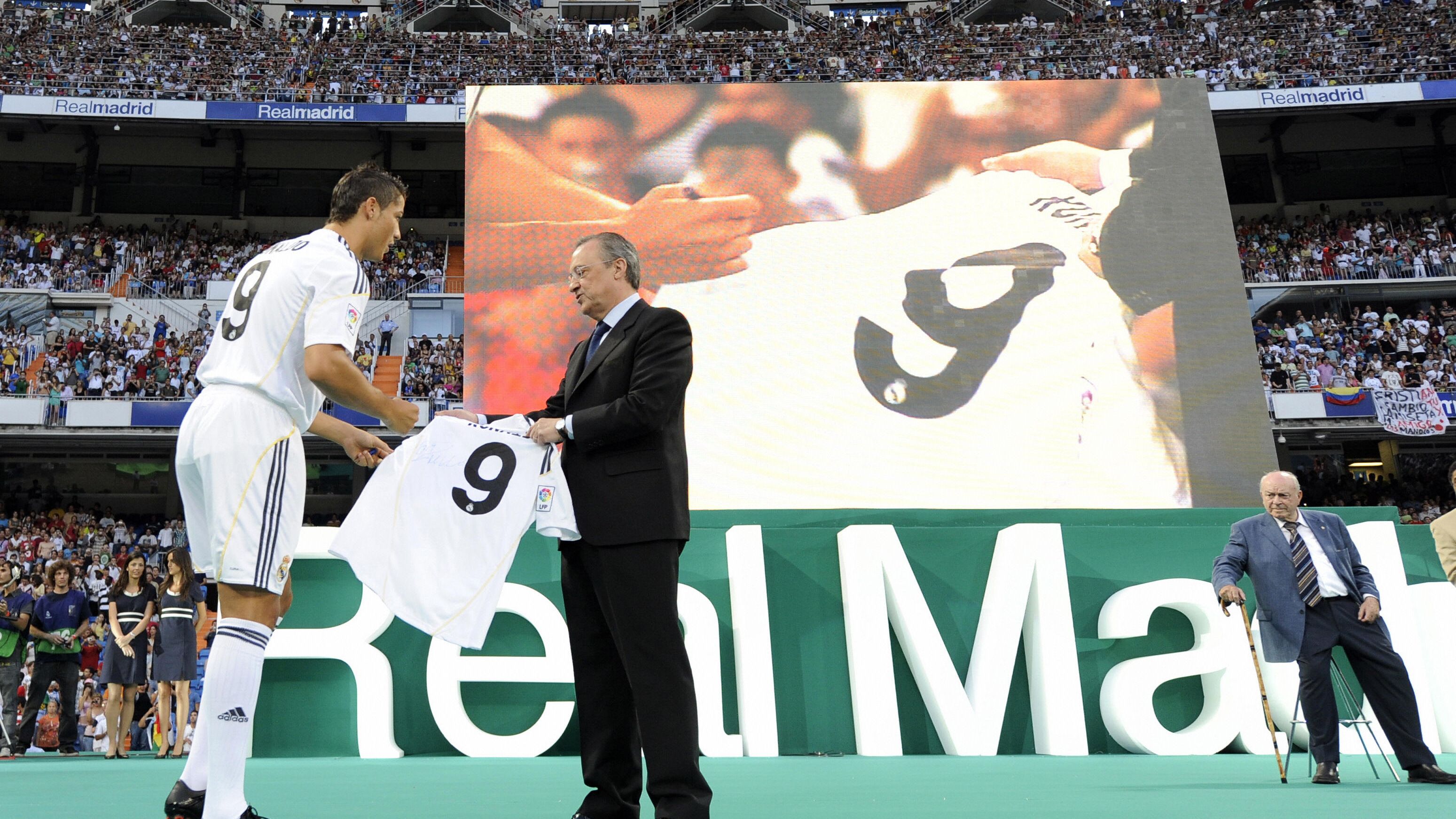 Real Madrid's new player Portuguese Cris