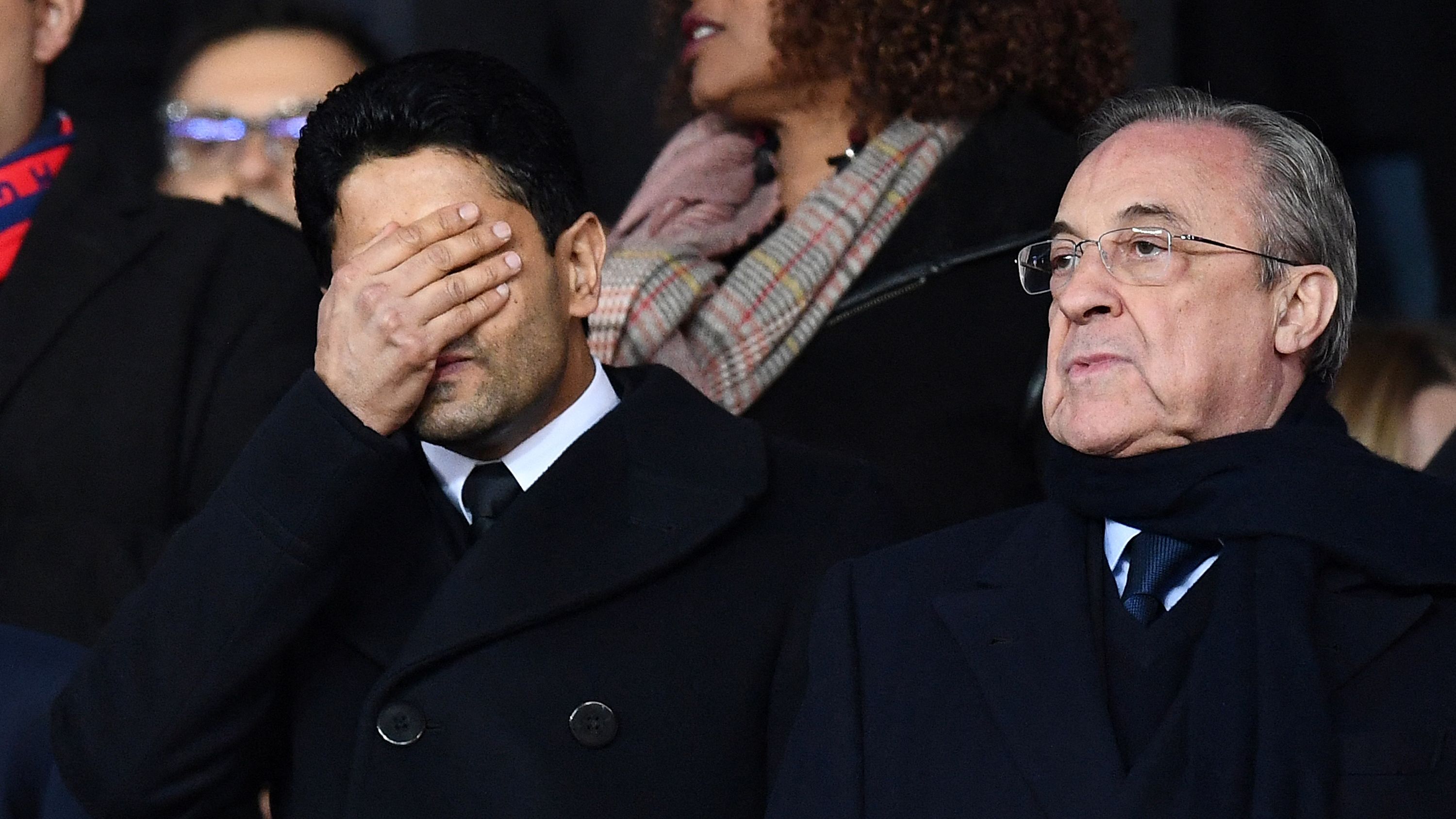 TOPSHOT-FBL-EUR-C1-PSG-REAL-MADRID