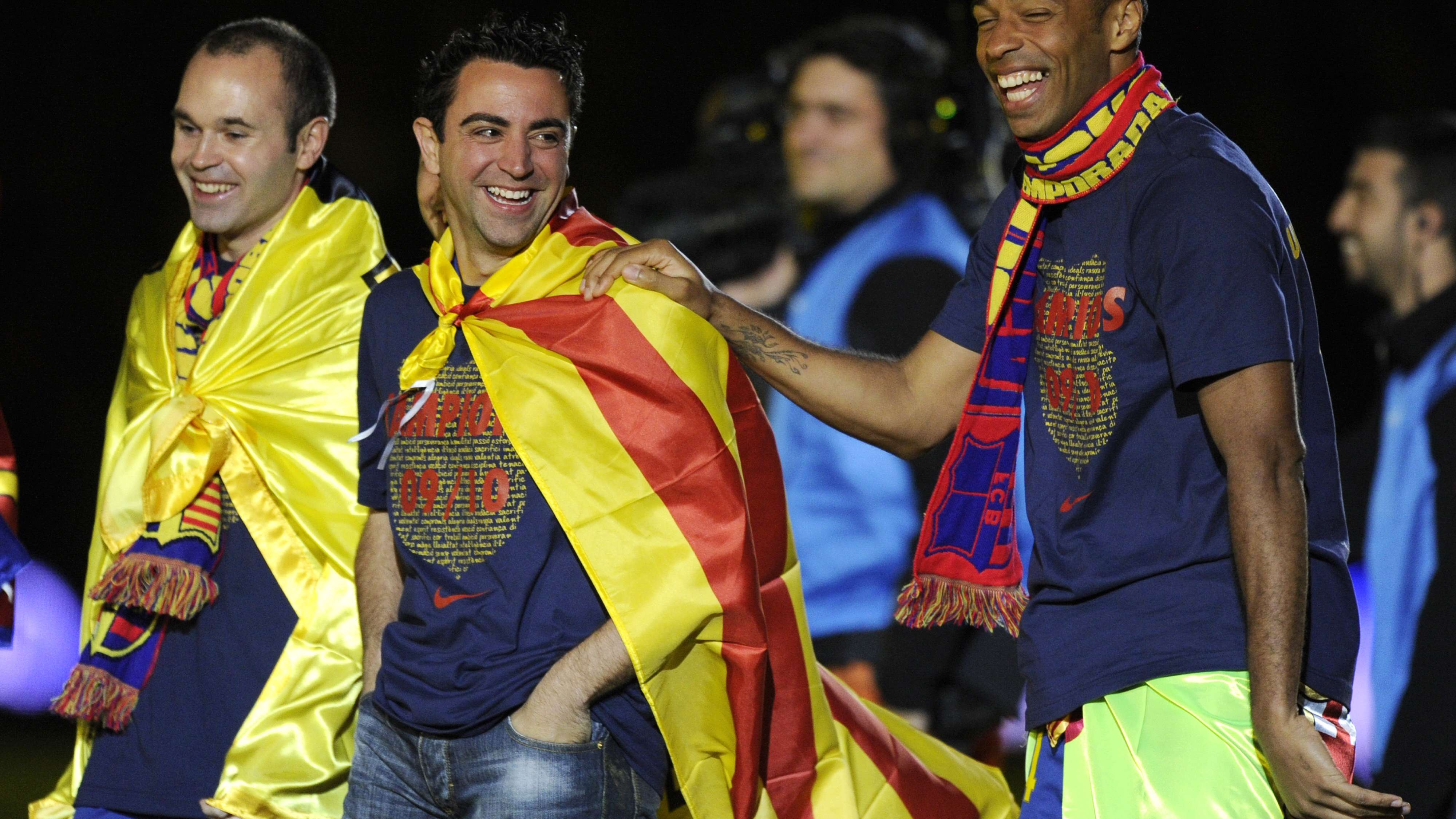 Barcelona's French forward Thierry Henry