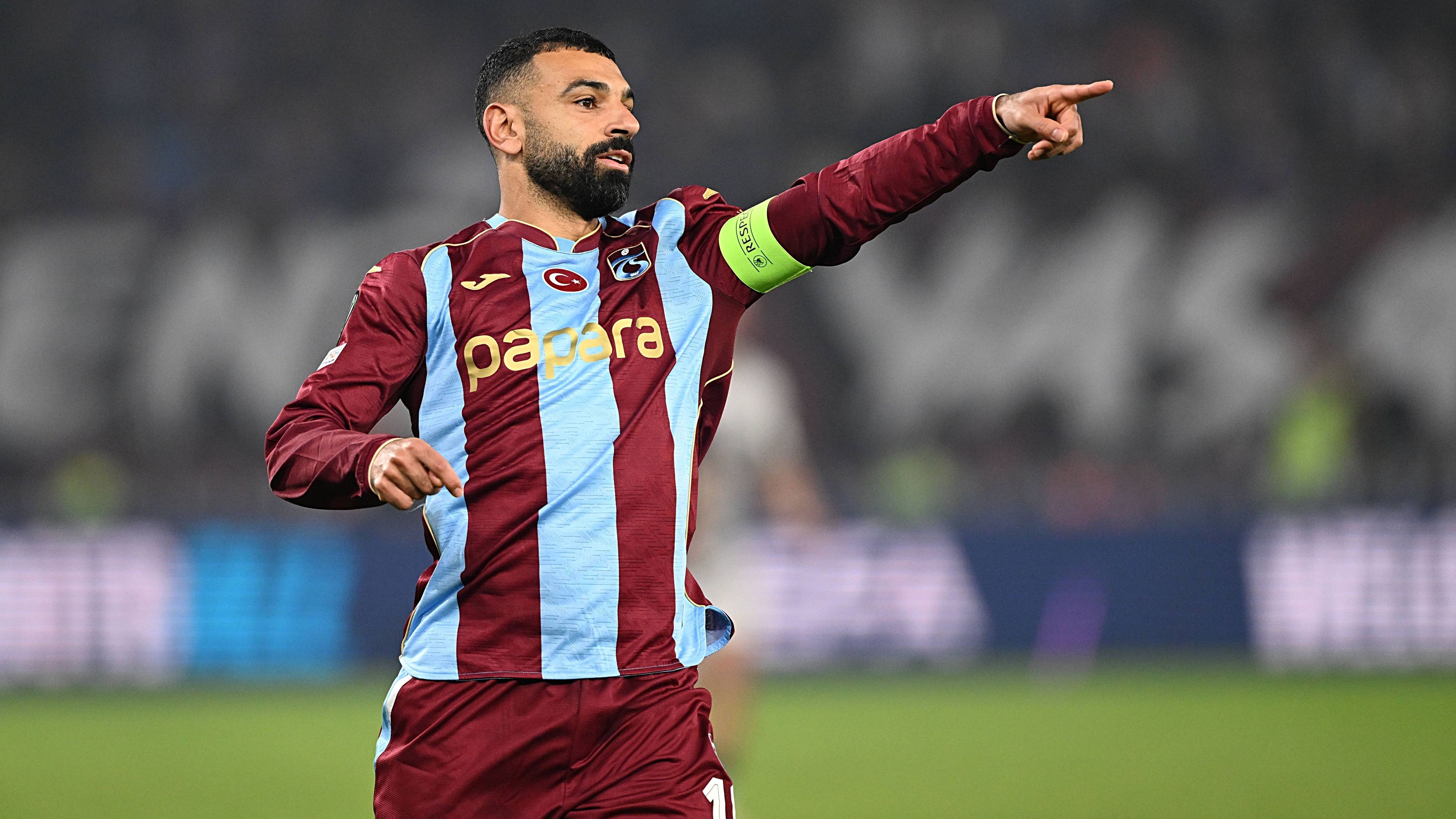 كم عدد أهداف محمد صلاح مع طرابزون سبور؟