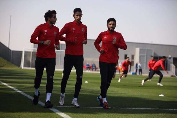 تدريبات الأهلي