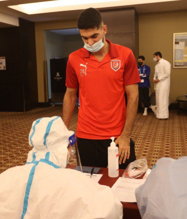 فحوصات الدحيل لمباراة أولسان