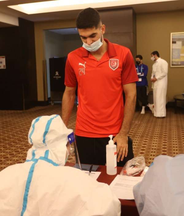 فحوصات الدحيل لمباراة أولسان