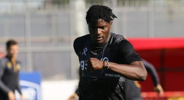 عبد الباسط في تدريبات اليوم