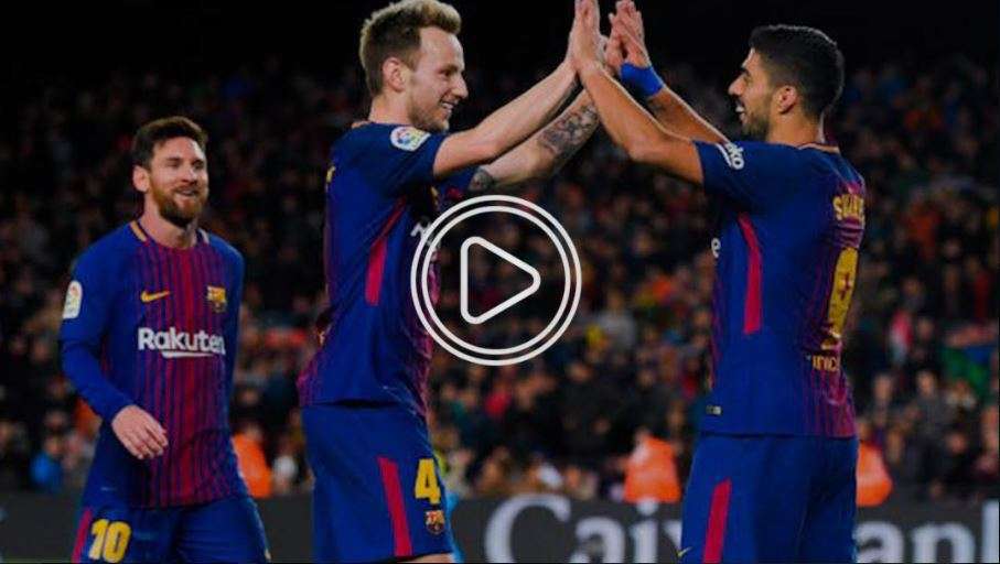 سواريز وراكيتيتش (لاعبا برشلونة السابقين)