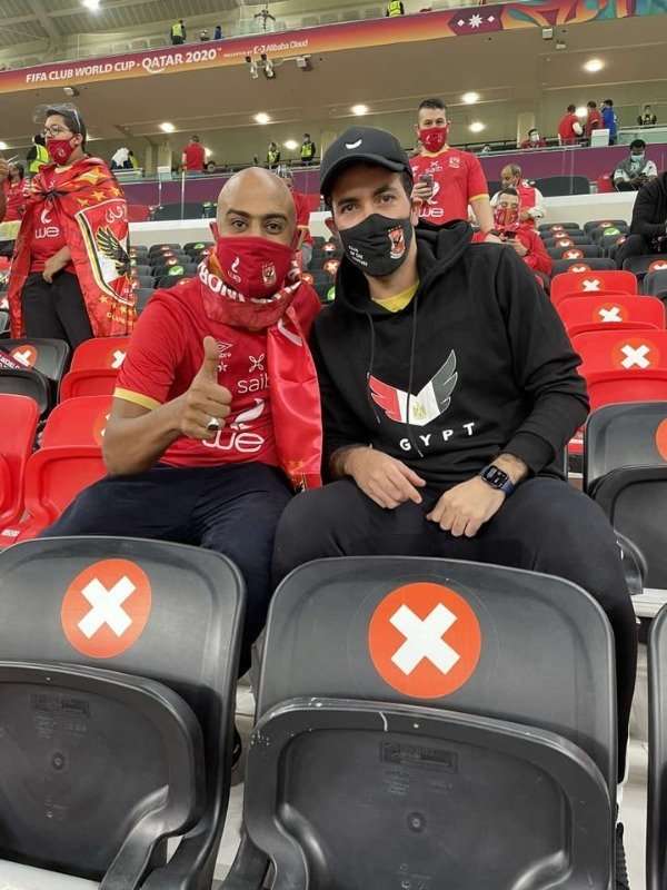 أبوتريكة في المدرجات