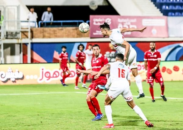 من إحدى مباريات الزمالك 