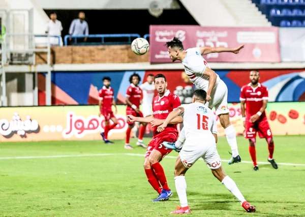 من إحدى مباريات الزمالك 