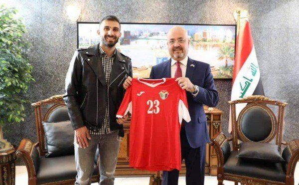 حداد والسفير الأردني في العراق