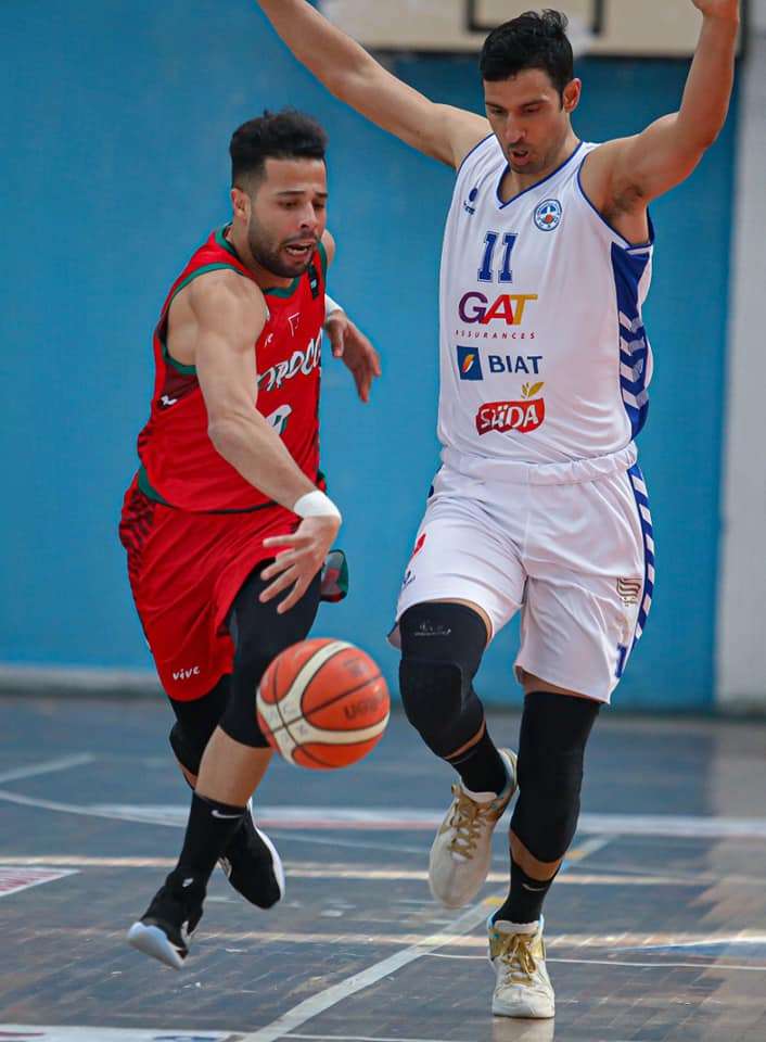 لقطة من المباراة