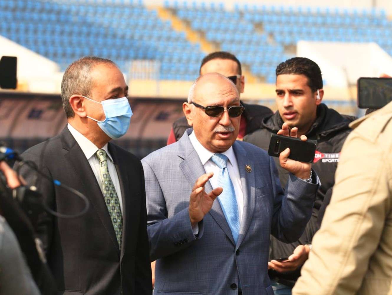 جانب من الزيارة