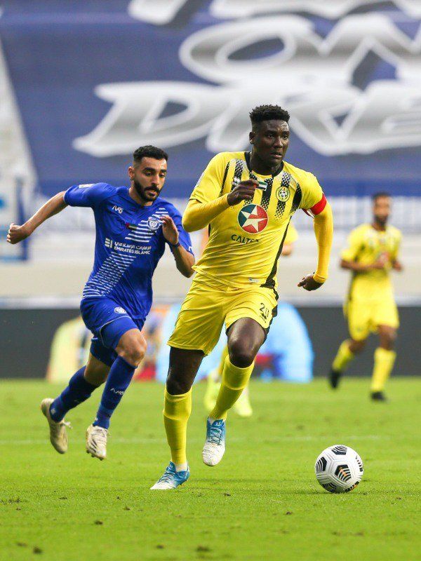 من مباراة سابقة بين اتحاد كلباء والنصر