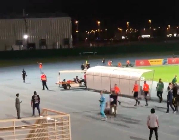 جانب من المشادة