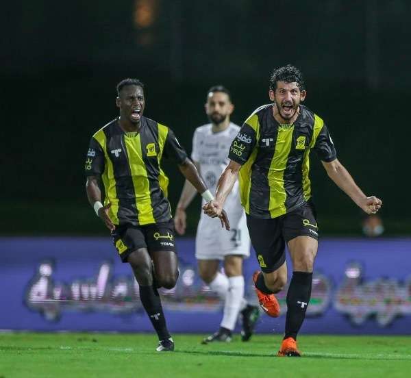 فرحة حجازي بهدف التعادل