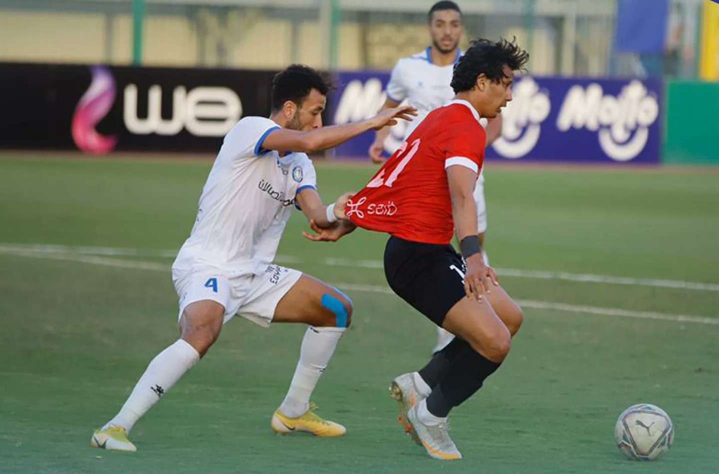 جانب من المباراة