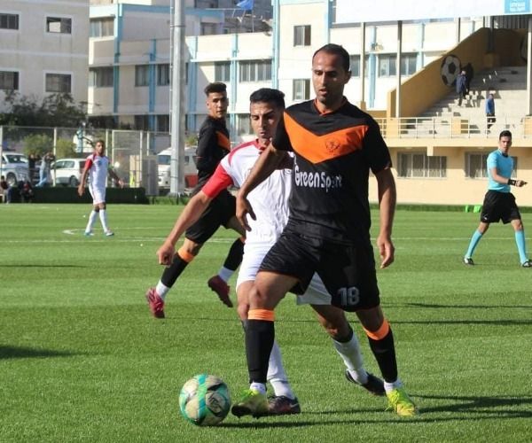 لقطة من لقاء اتحاد وشباب خانيونس 