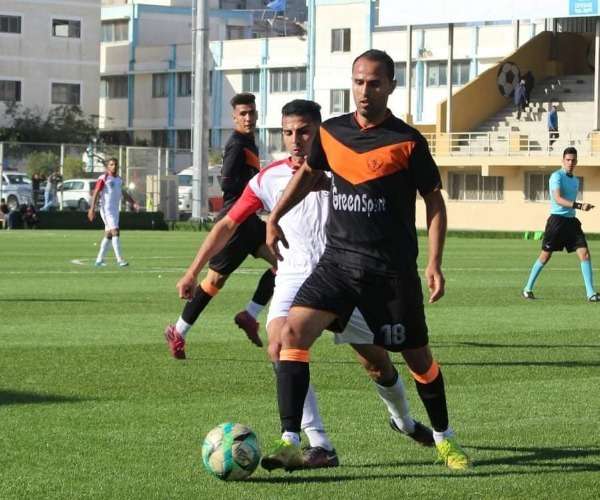 لقطة من لقاء اتحاد وشباب خانيونس